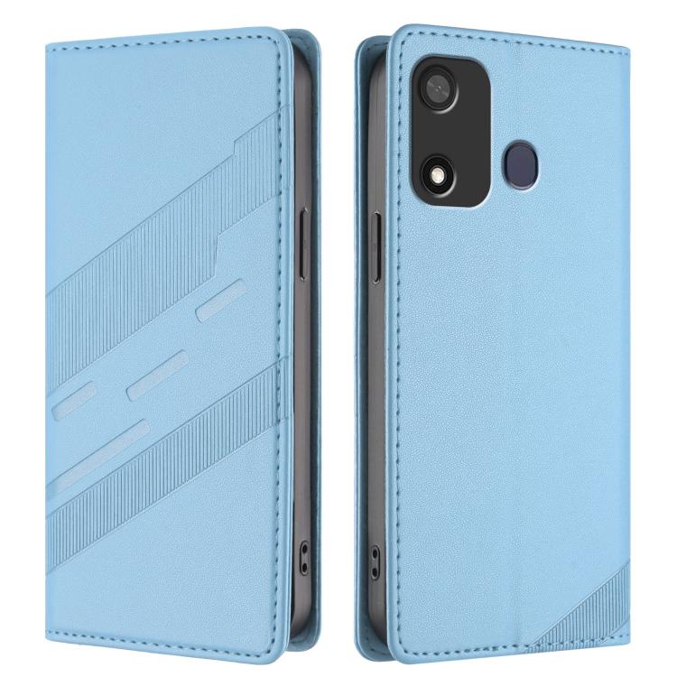 For itel P17 / P17 Pro / A27 Embossed Multi-functional Wallet Retro Leather Phone Case