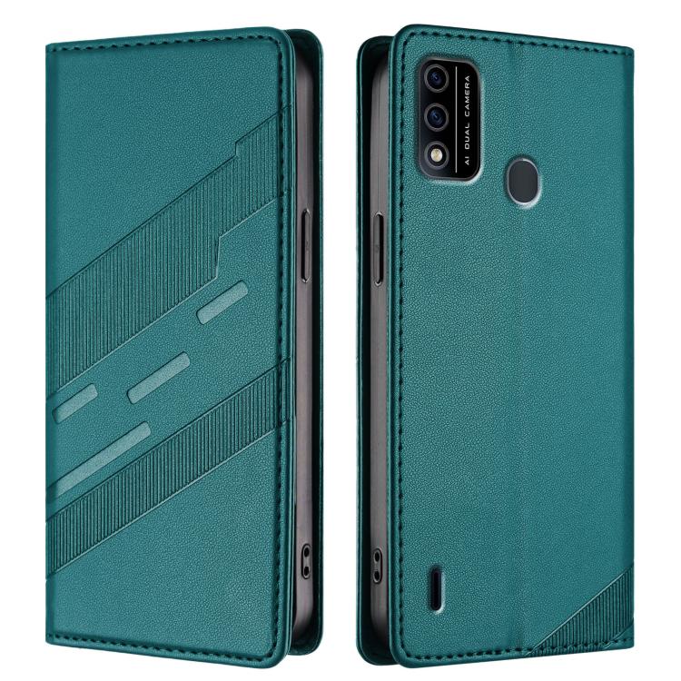 For itel A48 Embossed Multi-functional Wallet Retro Leather Phone Case