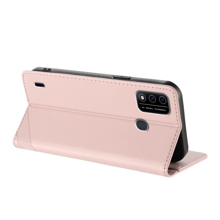 For itel A48 Embossed Multi-functional Wallet Retro Leather Phone Case