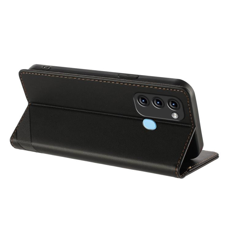 For itel S17 / P38 / Vision 3 Embossed Multi-functional Wallet Retro Leather Phone Case