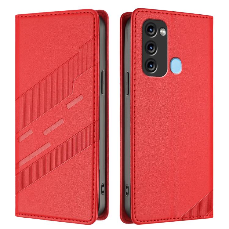 For itel S17 / P38 / Vision 3 Embossed Multi-functional Wallet Retro Leather Phone Case