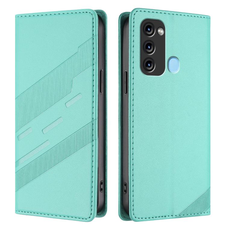 For itel S17 / P38 / Vision 3 Embossed Multi-functional Wallet Retro Leather Phone Case