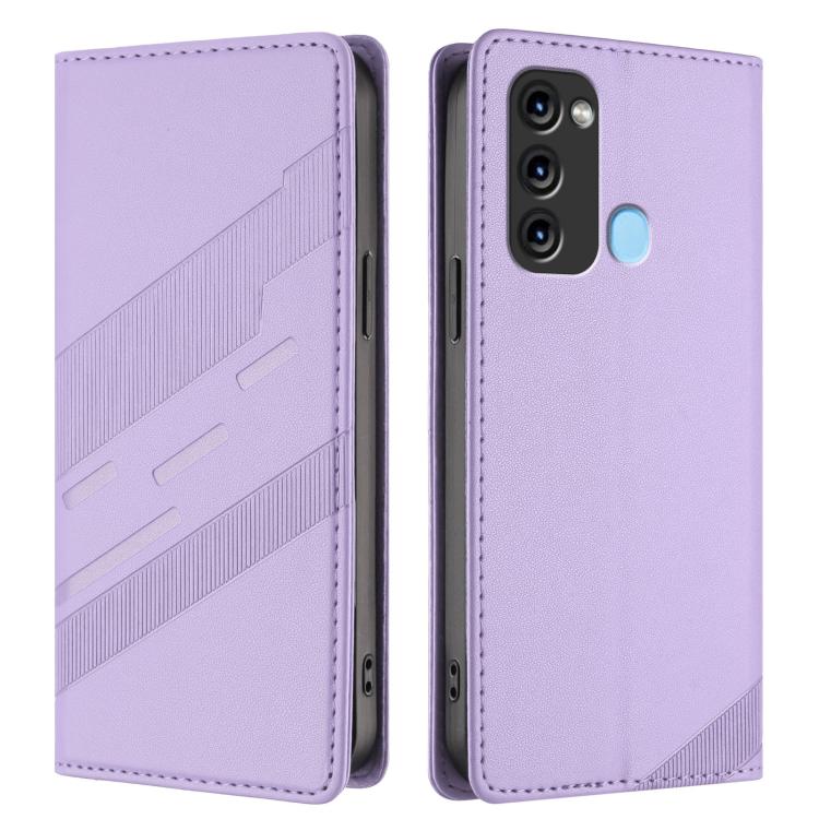 For itel S17 / P38 / Vision 3 Embossed Multi-functional Wallet Retro Leather Phone Case