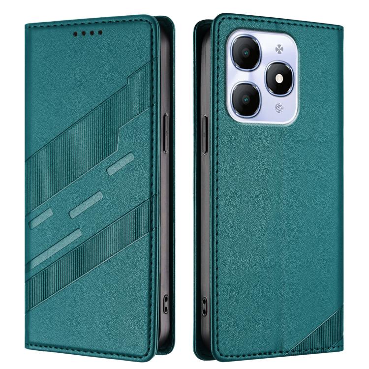 For itel A90 Embossed Multi-functional Wallet Retro Leather Phone Case