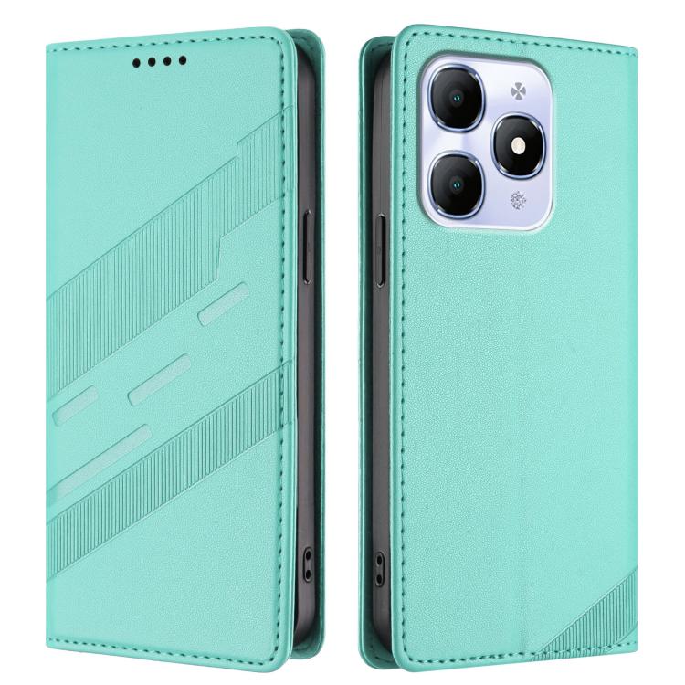 For itel A90 Embossed Multi-functional Wallet Retro Leather Phone Case