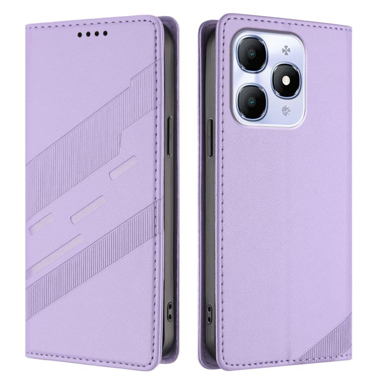 For itel A90 Embossed Multi-functional Wallet Retro Leather Phone Case