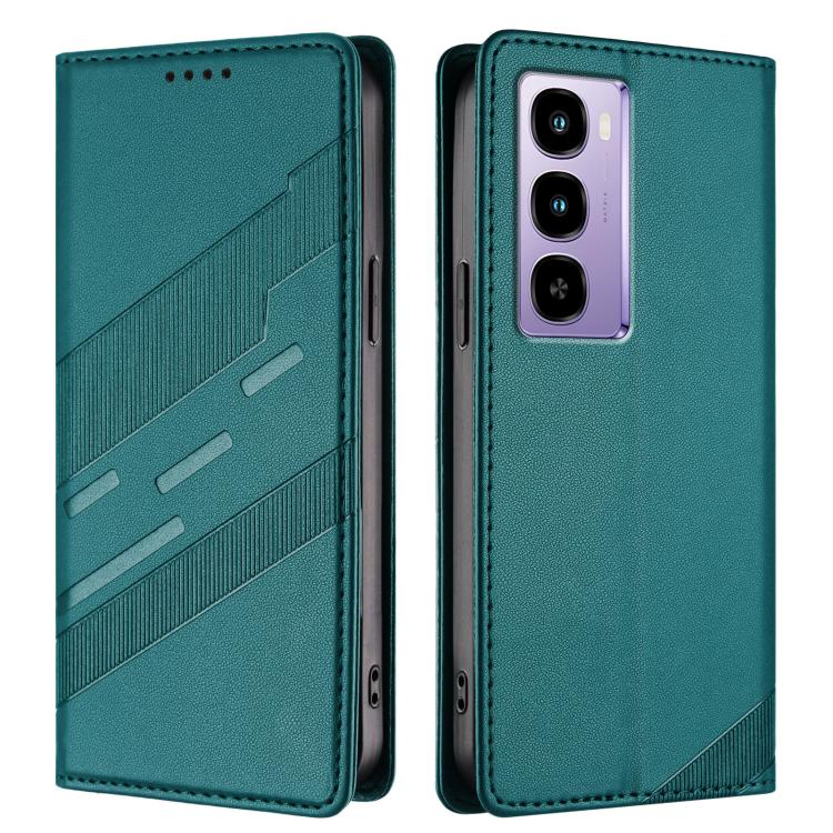 For itel City 100 Embossed Multi-functional Wallet Retro Leather Phone Case