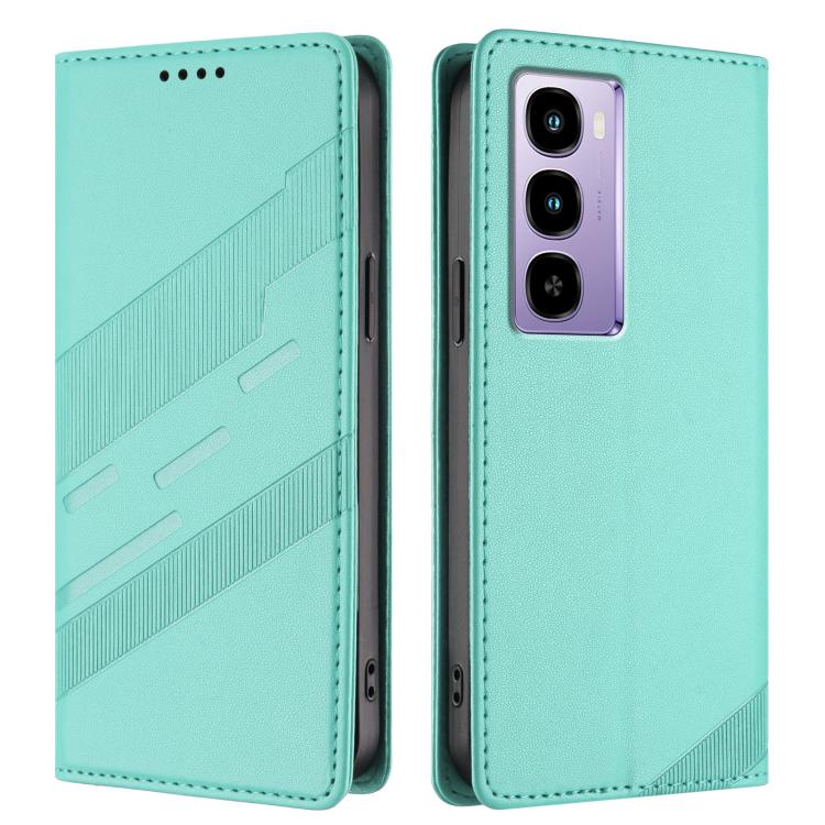 For itel City 100 Embossed Multi-functional Wallet Retro Leather Phone Case