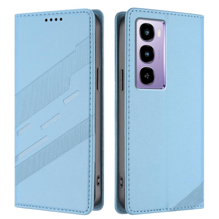For itel City 100 Embossed Multi-functional Wallet Retro Leather Phone Case