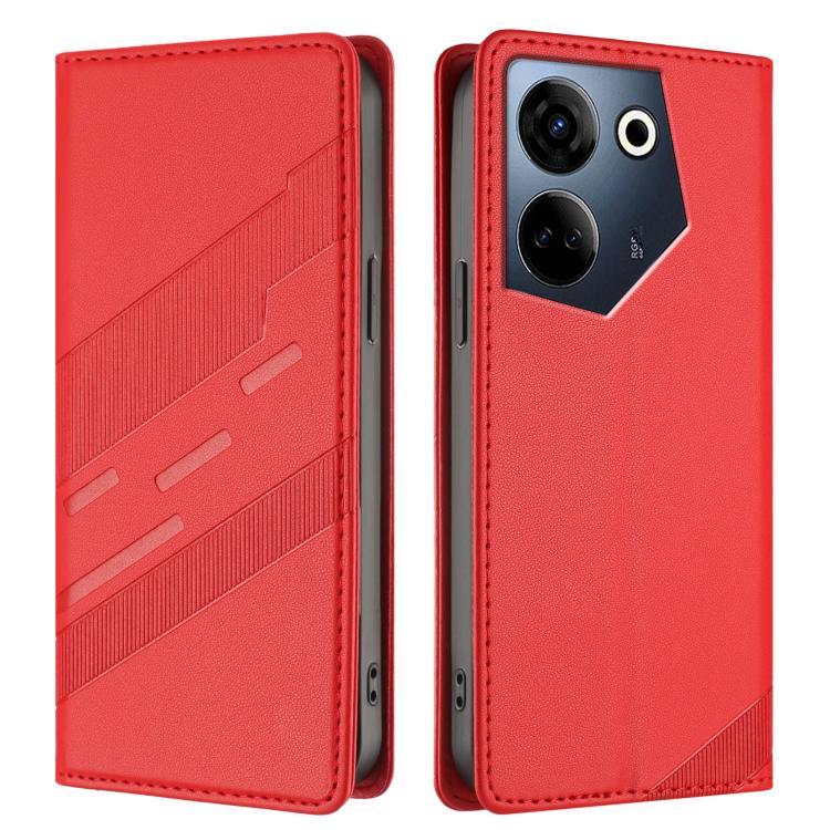 For Tecno Camon 20 / 20 Pro 4G Embossed Multi-functional Wallet Retro Leather Phone Case