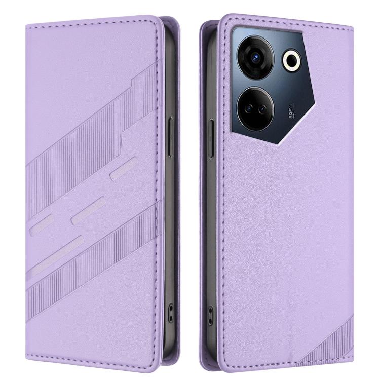 For Tecno Camon 20 / 20 Pro 4G Embossed Multi-functional Wallet Retro Leather Phone Case