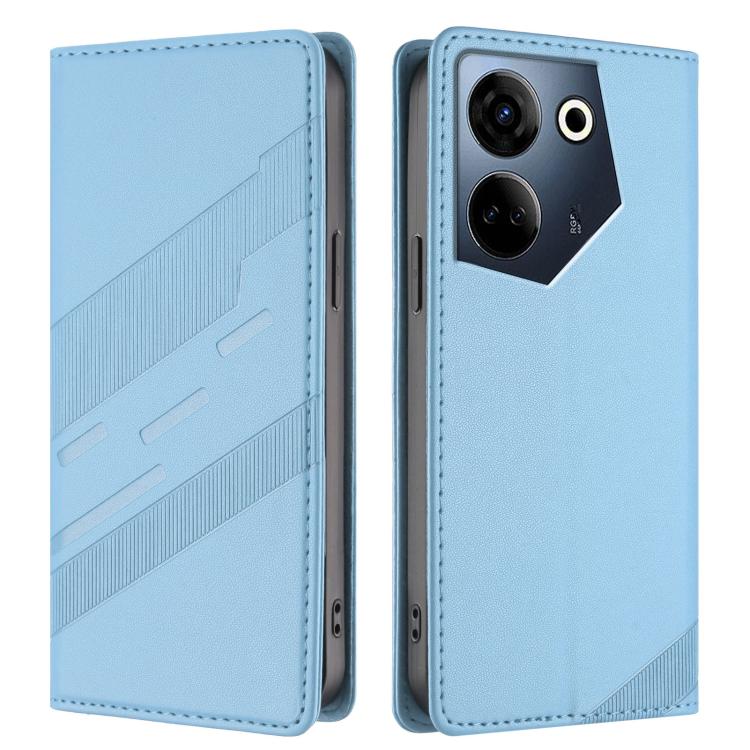 For Tecno Camon 20 / 20 Pro 4G Embossed Multi-functional Wallet Retro Leather Phone Case