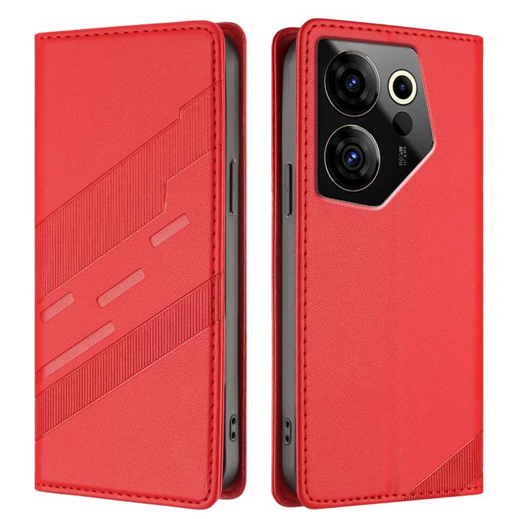 For Tecno Camon 20 Premier Embossed Multi-functional Wallet Retro Leather Phone Case