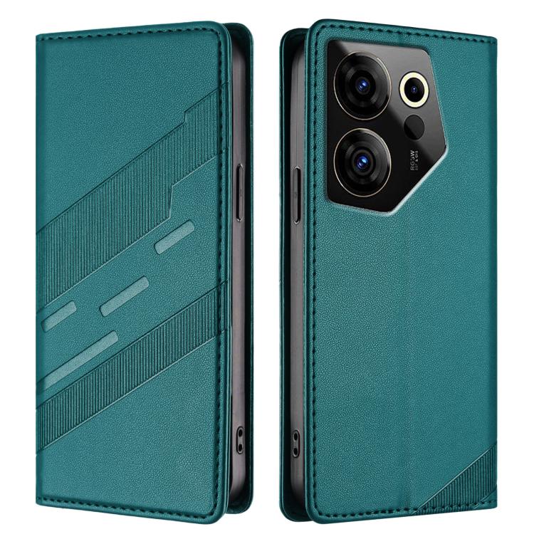 For Tecno Camon 20 Premier Embossed Multi-functional Wallet Retro Leather Phone Case