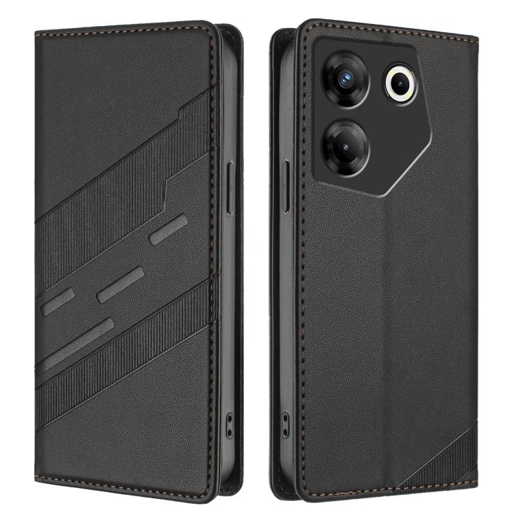 For Tecno Camon 20 Pro 5G Embossed Multi-functional Wallet Retro Leather Phone Case