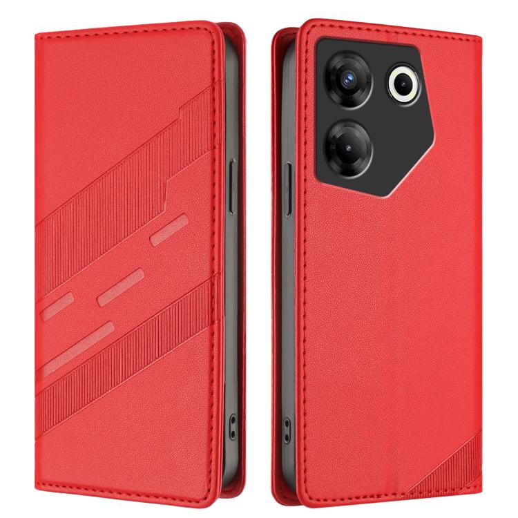 For Tecno Camon 20 Pro 5G Embossed Multi-functional Wallet Retro Leather Phone Case
