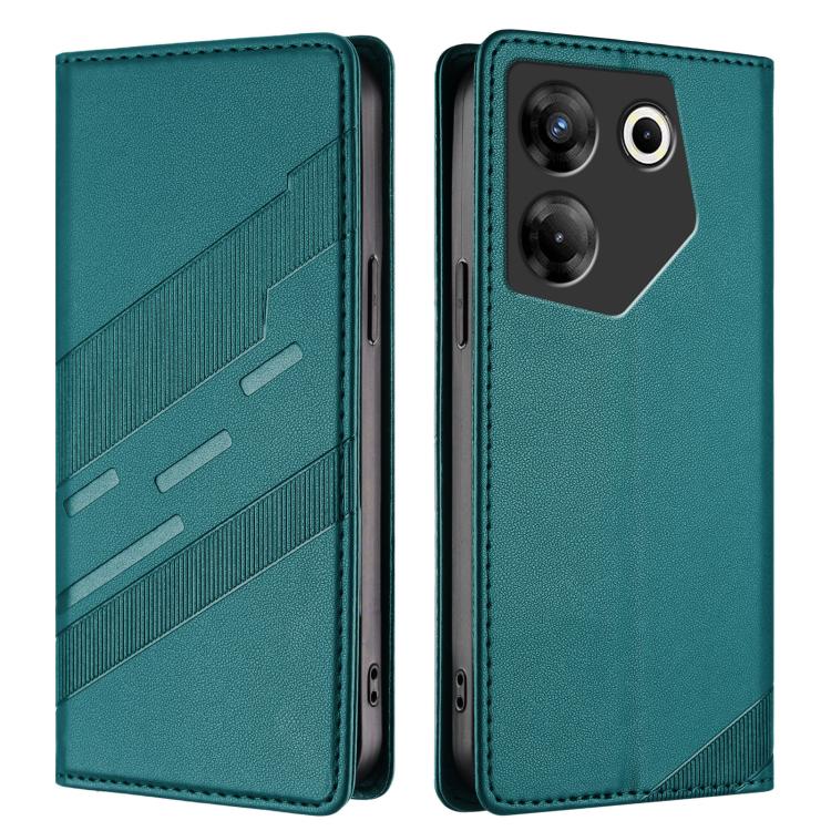For Tecno Camon 20 Pro 5G Embossed Multi-functional Wallet Retro Leather Phone Case