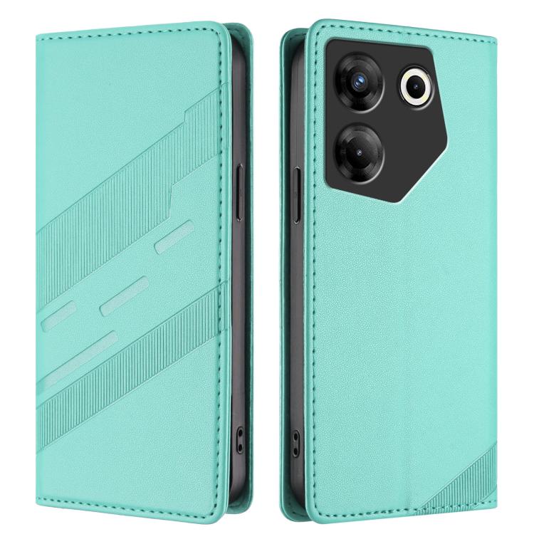 For Tecno Camon 20 Pro 5G Embossed Multi-functional Wallet Retro Leather Phone Case