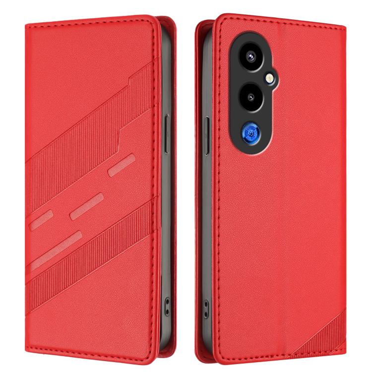 For Tecno Pova 4 Pro Embossed Multi-functional Wallet Retro Leather Phone Case