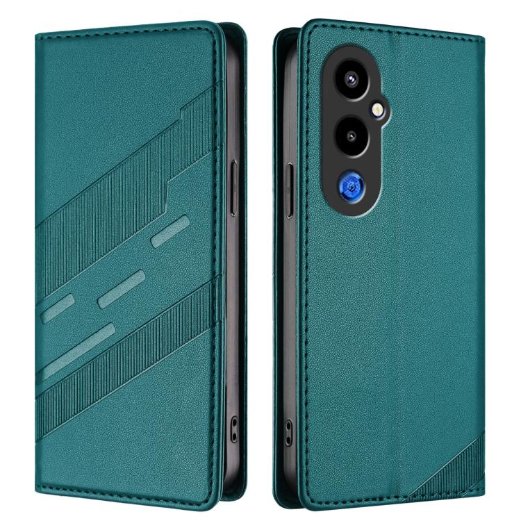 For Tecno Pova 4 Pro Embossed Multi-functional Wallet Retro Leather Phone Case