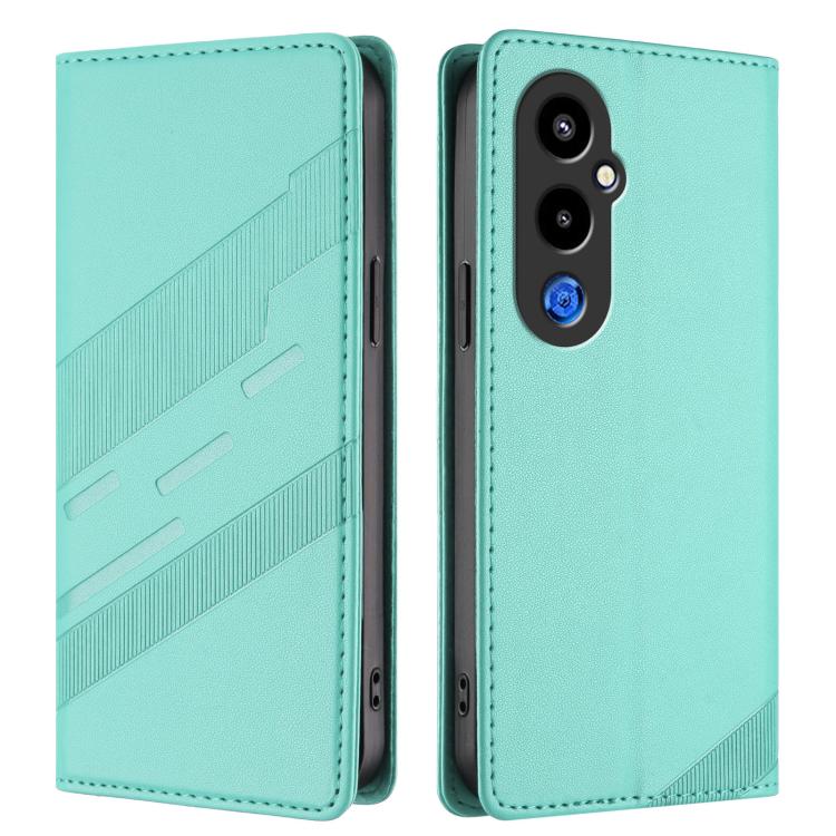 For Tecno Pova 4 Pro Embossed Multi-functional Wallet Retro Leather Phone Case