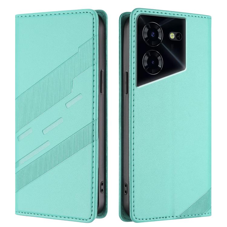 For Tecno Pova 5 Pro Embossed Multi-functional Wallet Retro Leather Phone Case