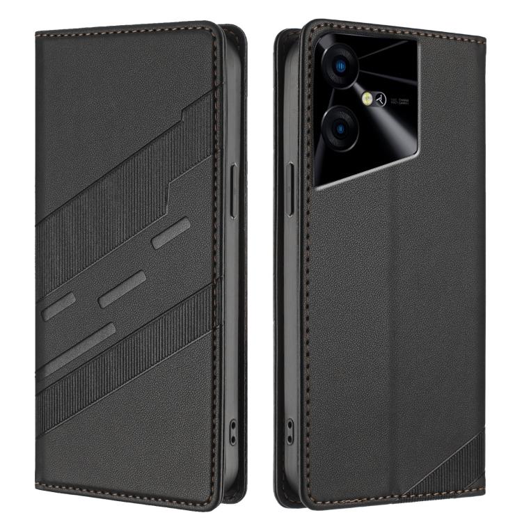 For Tecno Pova Neo 3 Embossed Multi-functional Wallet Retro Leather Phone Case