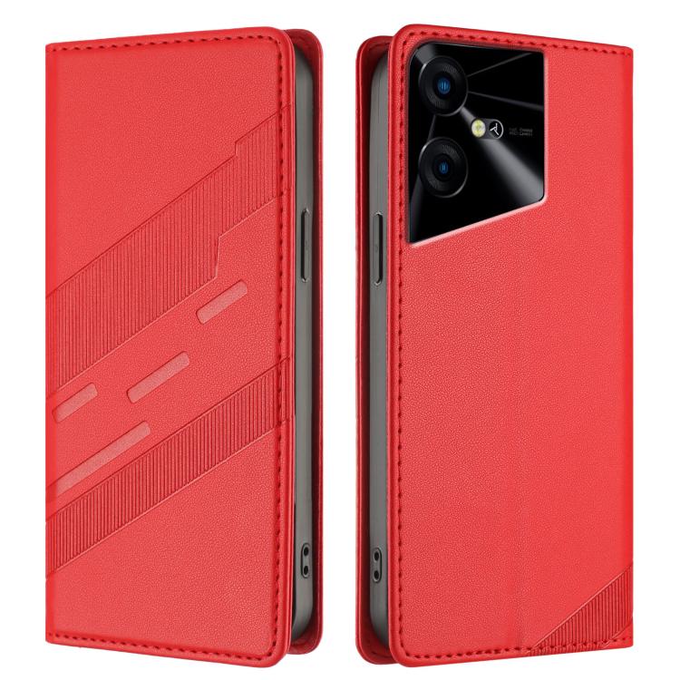For Tecno Pova Neo 3 Embossed Multi-functional Wallet Retro Leather Phone Case