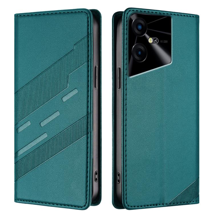 For Tecno Pova Neo 3 Embossed Multi-functional Wallet Retro Leather Phone Case