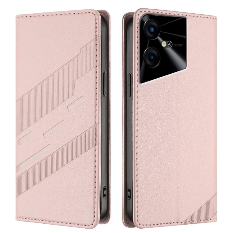 For Tecno Pova Neo 3 Embossed Multi-functional Wallet Retro Leather Phone Case