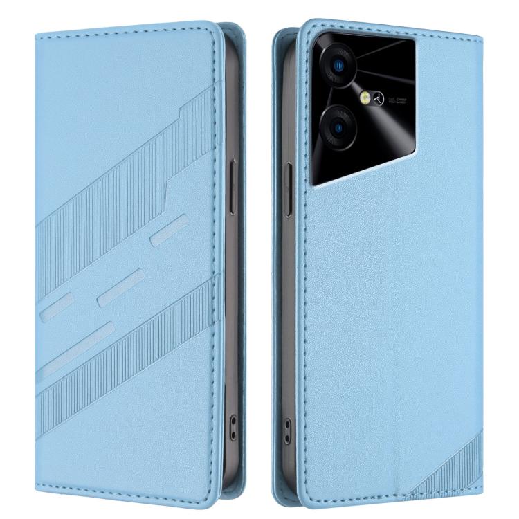 For Tecno Pova Neo 3 Embossed Multi-functional Wallet Retro Leather Phone Case