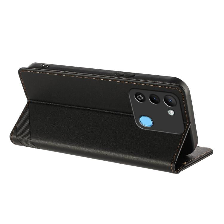 For Tecno Spark 9 / 8C Embossed Multi-functional Wallet Retro Leather Phone Case