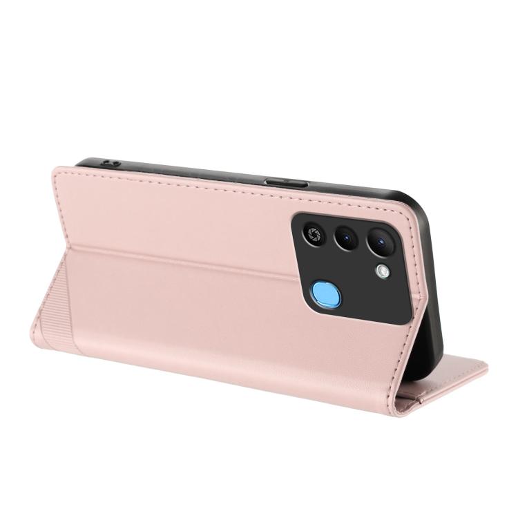 For Tecno Spark 9 / 8C Embossed Multi-functional Wallet Retro Leather Phone Case