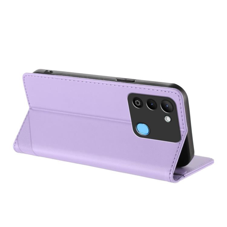 For Tecno Spark 9 / 8C Embossed Multi-functional Wallet Retro Leather Phone Case