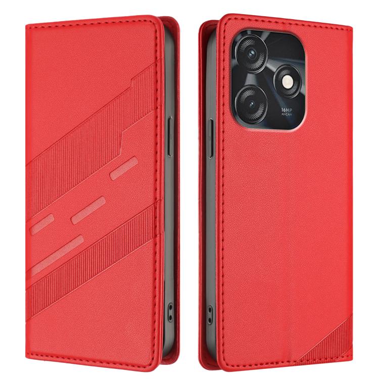 Tecno Spark 10 / 10C Embossed Multi-functional Wallet Retro Leather Phone Case