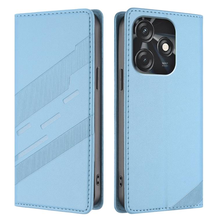 Tecno Spark 10 / 10C Embossed Multi-functional Wallet Retro Leather Phone Case