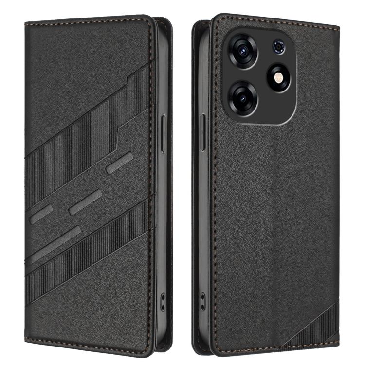 For Tecno Spark 10 Pro Embossed Multi-functional Wallet Retro Leather Phone Case