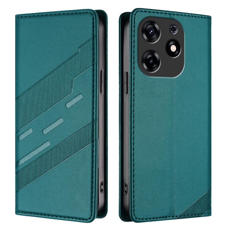 For Tecno Spark 10 Pro Embossed Multi-functional Wallet Retro Leather Phone Case