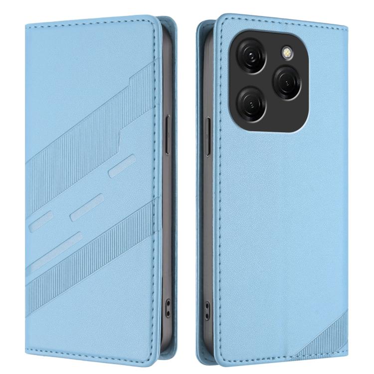For Tecno Spark 20 Pro Embossed Multi-functional Wallet Retro Leather Phone Case