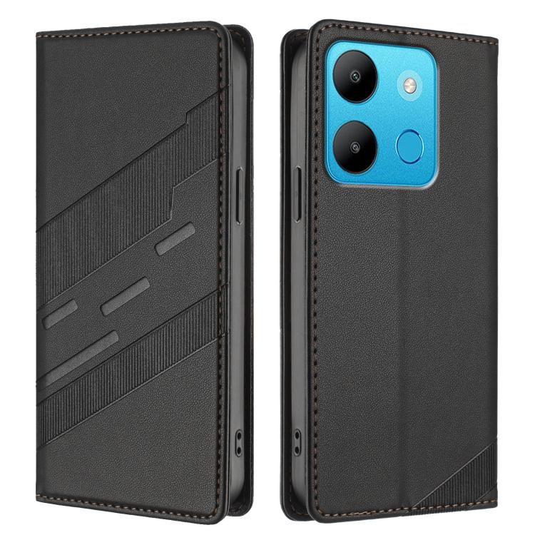 For Tecno Spark Go 2023 / Pop 7 Embossed Multi-functional Wallet Retro Leather Phone Case
