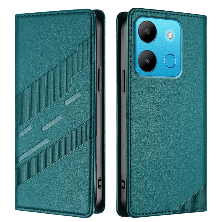 For Tecno Spark Go 2023 / Pop 7 Embossed Multi-functional Wallet Retro Leather Phone Case