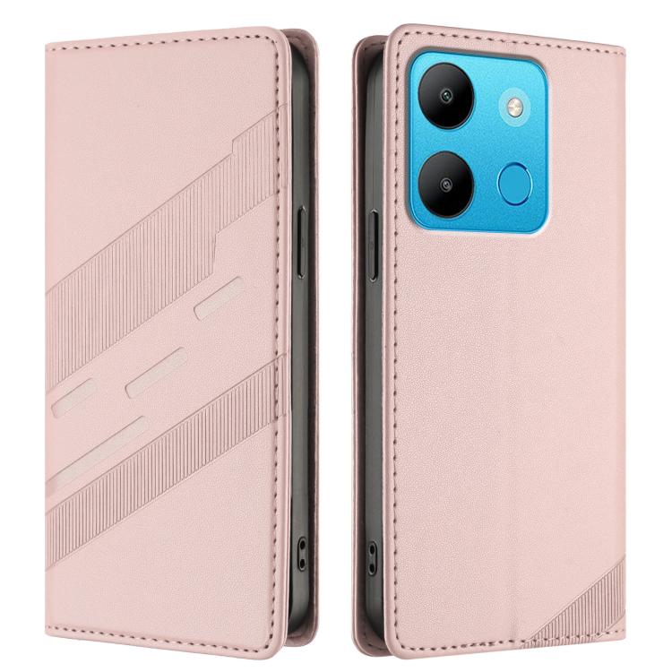 For Tecno Spark Go 2023 / Pop 7 Embossed Multi-functional Wallet Retro Leather Phone Case