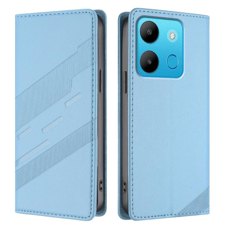 For Tecno Spark Go 2023 / Pop 7 Embossed Multi-functional Wallet Retro Leather Phone Case