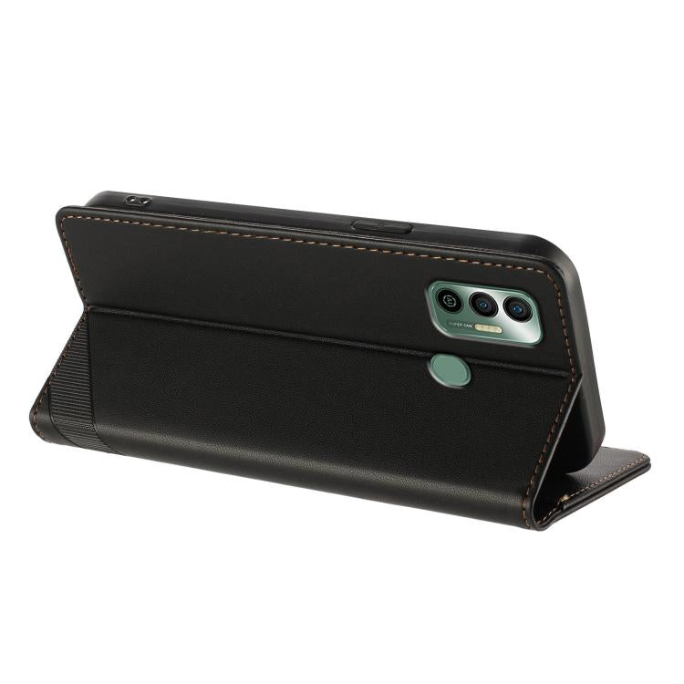 For Tecno Spark 7 / 7T Embossed Multi-functional Wallet Retro Leather Phone Case