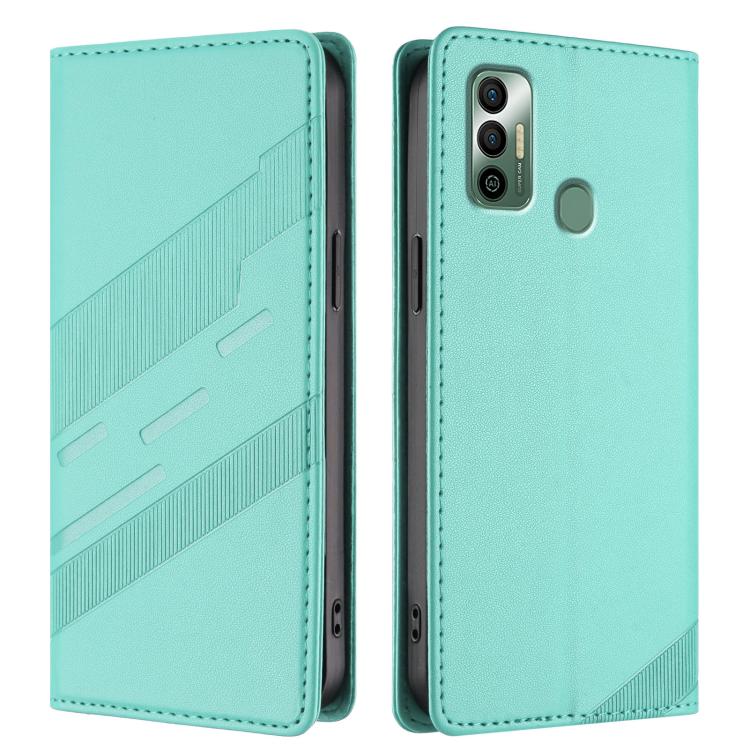For Tecno Spark 7 / 7T Embossed Multi-functional Wallet Retro Leather Phone Case