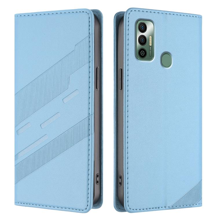 For Tecno Spark 7 / 7T Embossed Multi-functional Wallet Retro Leather Phone Case
