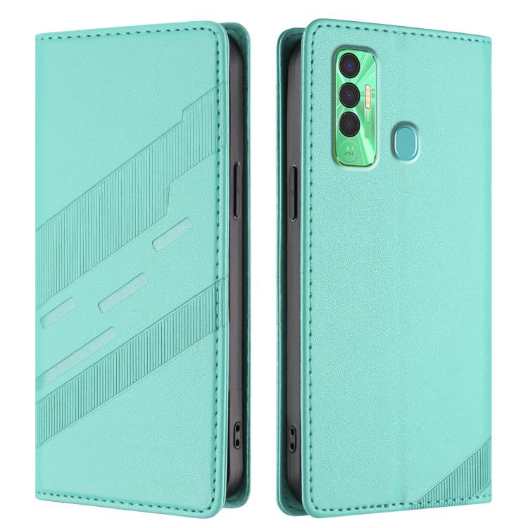 For Tecno Spark 7P Embossed Multi-functional Wallet Retro Leather Phone Case