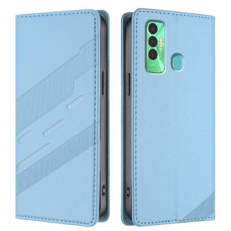 For Tecno Spark 7P Embossed Multi-functional Wallet Retro Leather Phone Case