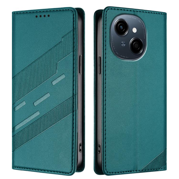 For Tecno Spark Go 2025 5G Global Embossed Multi-functional Wallet Retro Leather Phone Case