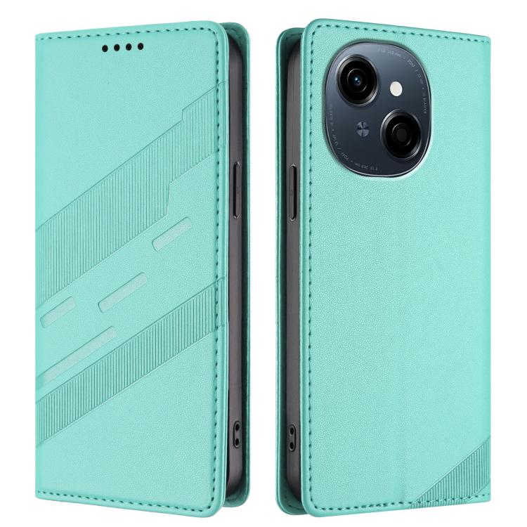 For Tecno Spark Go 2025 5G Global Embossed Multi-functional Wallet Retro Leather Phone Case